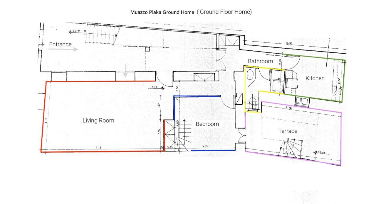 Muazzo Plaka Homes, Upper Home With Balcony & Ground Home No Balcony, By Thinkvilla Athens Exterior photo